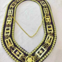 Order of Eastern Star Chain Collars, OES Chain Collars, Masonic Chain Collars