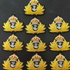 New hand made Naval King Crown Royal Navy Cap Badges WWII PACK OF 10 PCS